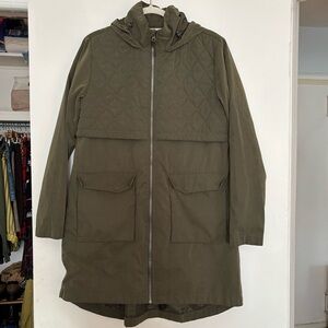 Mondetta Olive Quilted Jacket